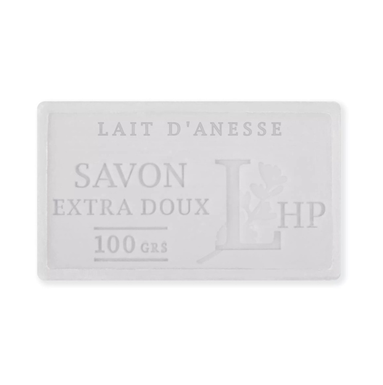 Soap with Donkey Milk, 100 g, SAVON DE MARSEILLE LAIT D\'ANESSE, 8,5 x 5 x H 2,5 cm, White in the group at SmartaSaker.se (43058)