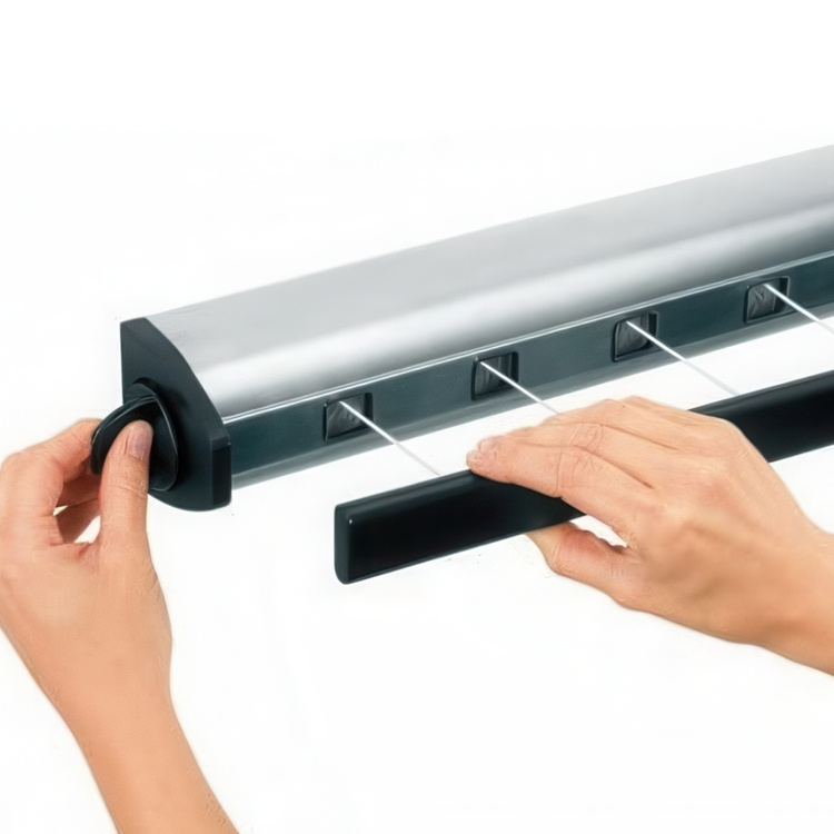 Drying lines, Wall mount, BRABANTIA PULL-OUT in the group Storage / Laundry and care / Drying racks at SmartaSaker.se (43113)