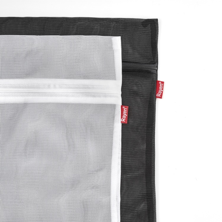 Laundry / Washing bags, 2 pcs, BLACK & WHITE, 50 x 40, Black / White in the group Storage / Laundry and care / Laundry bags at SmartaSaker.se (43117)