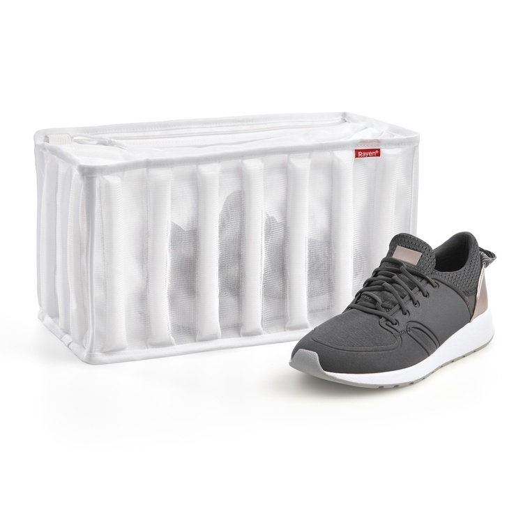 Laundry / Washing bag for shoes, FOOTWEAR, 34 x16 x H 19 cm, white in the group Storage / Laundry and care / Laundry bags at SmartaSaker.se (43127)
