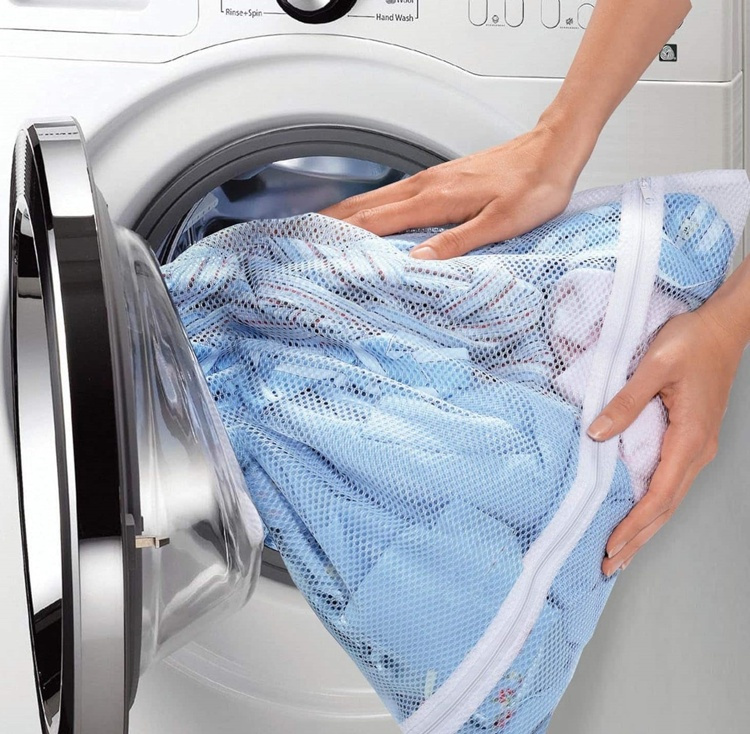 Washing bag, RETE SALVABUCATO LARGE, 50 x 70 cm, White in the group Storage / Laundry and care / Laundry bags at SmartaSaker.se (43134)