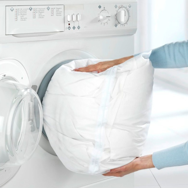 Laundry bag for washing machine, Large, WÄSCHENETZ XXL, 90 x 60 cm, White in the group Storage / Laundry and care / Laundry bags at SmartaSaker.se (43135)