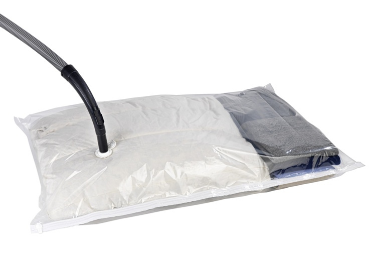 Vacuum bag Flat, XL SEASONAL BAGS BAG, 135 x 90 cm, Clear in the group Storage / Wardrobe storage / Vacuum storage / Compact vacuum bags at SmartaSaker.se (43196)