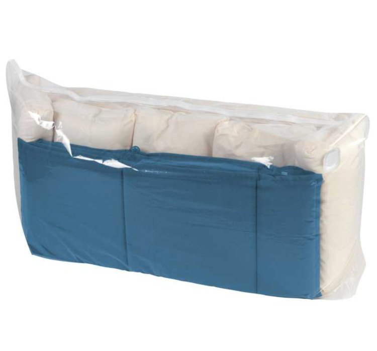 Vacuum bag, XXL JUMBO CUBE, 180 x 50 x H 90 cm, Clear in the group Storage / Wardrobe storage / Vacuum storage / Manual vacuum bags at SmartaSaker.se (43199)