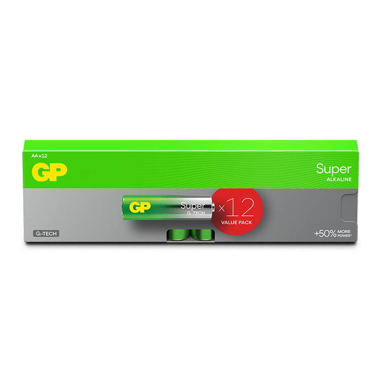 Battery AA, 12-pack in the group / Batteries at SmartaSaker.se (lima-389224)