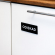 Dishwasher magnet Swedish