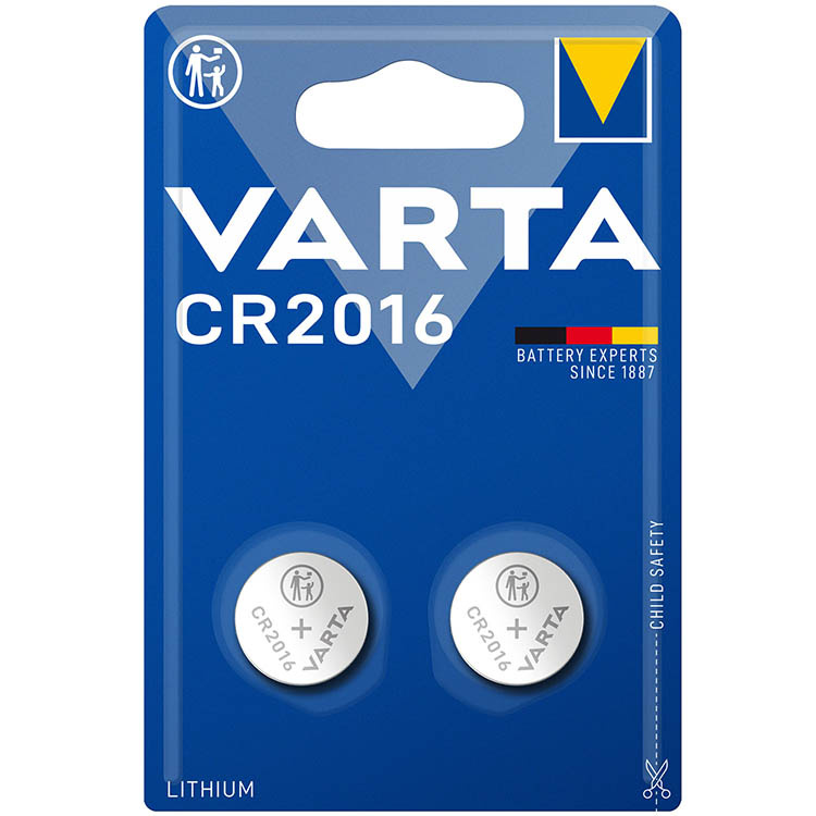 CR2016 Battery 2-pack in the group / Batteries at SmartaSaker.se (10294)
