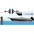 Wave-driven bilge pump
