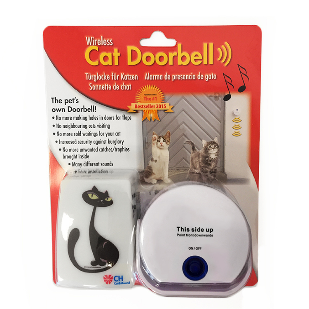 cat doorbell - sonnette pour chat et chien