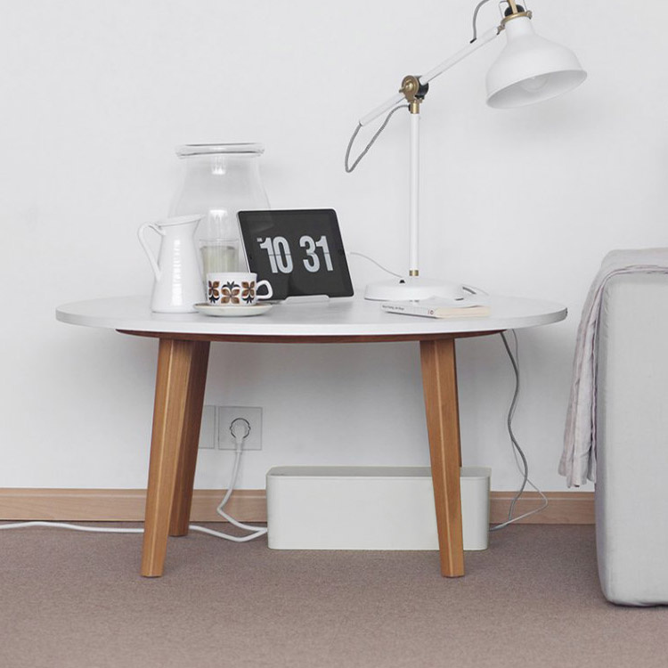 Bluelounge Cable Box, Large White in the group House & Home / Sort & store at SmartaSaker.se (11058-VL)