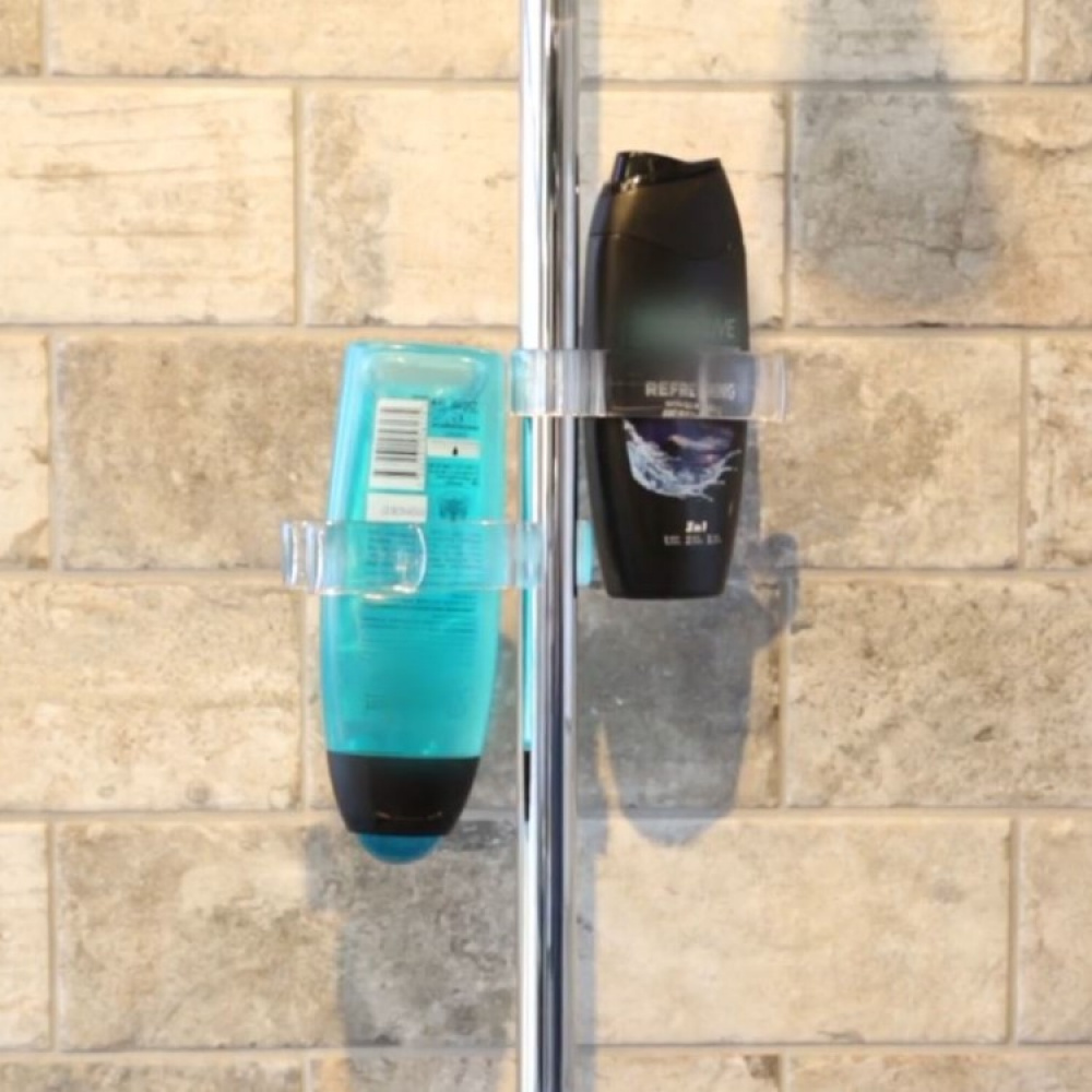 Shampoo holder 2-pack - Bottle holder for the shower