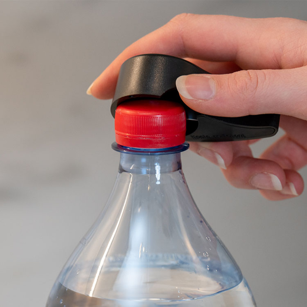 Mini-GRIP can be used as a water bottle opener, a pil bottle