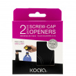 Bottle opener for twist-on caps