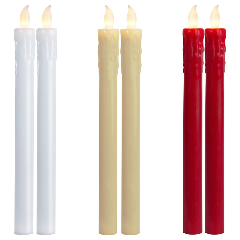 Battery powered candle, 2-pack in the group Lighting / Indoor lighting / Lights at SmartaSaker.se (11714)