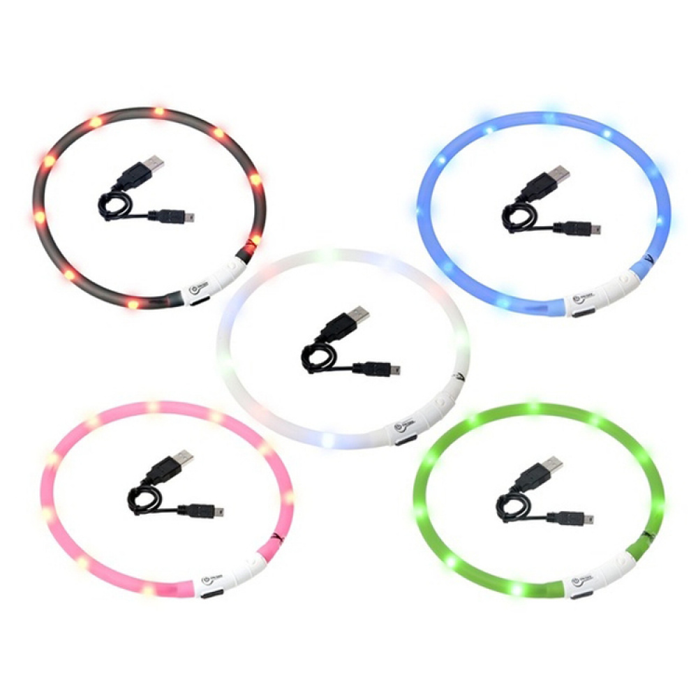 Glowing dog collar in the group Leisure / Pets / Dog stuff at SmartaSaker.se (11768)