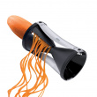 Vegetable slicer to make spaghetti from vegetables