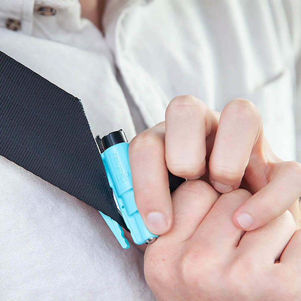 Resqme, seat belt cutter, window breaker in the group Vehicles / Car Accessories at SmartaSaker.se (11845)