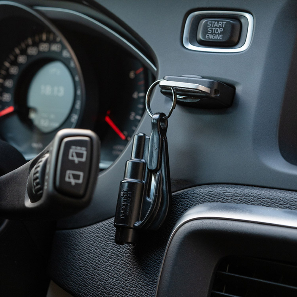 Resqme, seat belt cutter, window breaker in the group Vehicles / Car Accessories at SmartaSaker.se (11845)