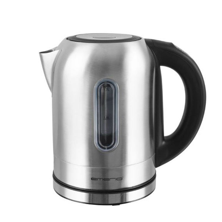 MegaChef 1.7Lt. Stainless Steel Kettle with Electric Base - Silver