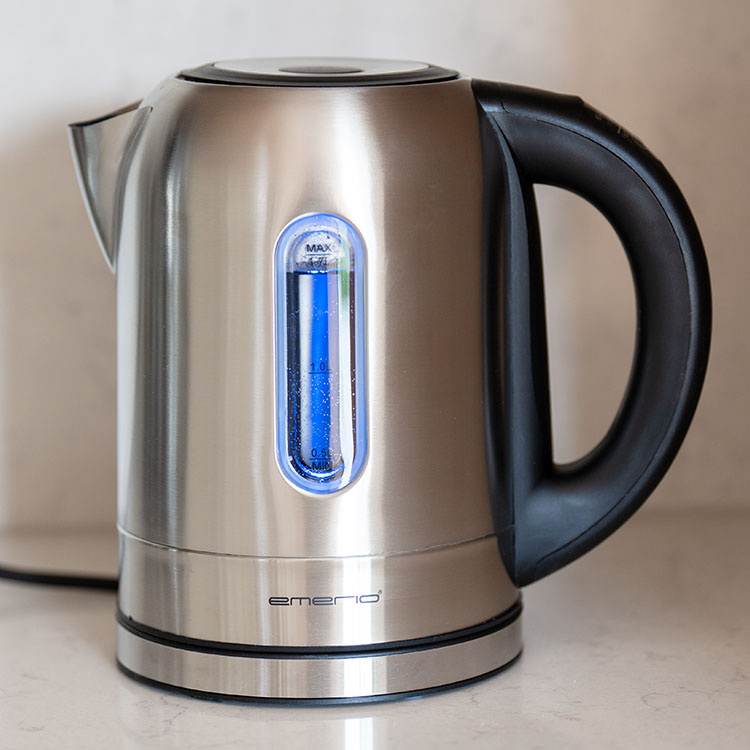 MegaChef 1.7Lt. Stainless Steel Electric Tea Kettle