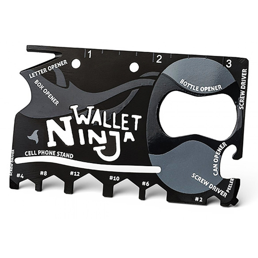 Card-sized tools - Wallet Ninja in the group Leisure / Mend, Fix & Repair / Tools at SmartaSaker.se (11962)