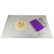 Large Baking Mat with Measurements, 90x55 cm Large Baking Mat with Measurements, 90x55 cm