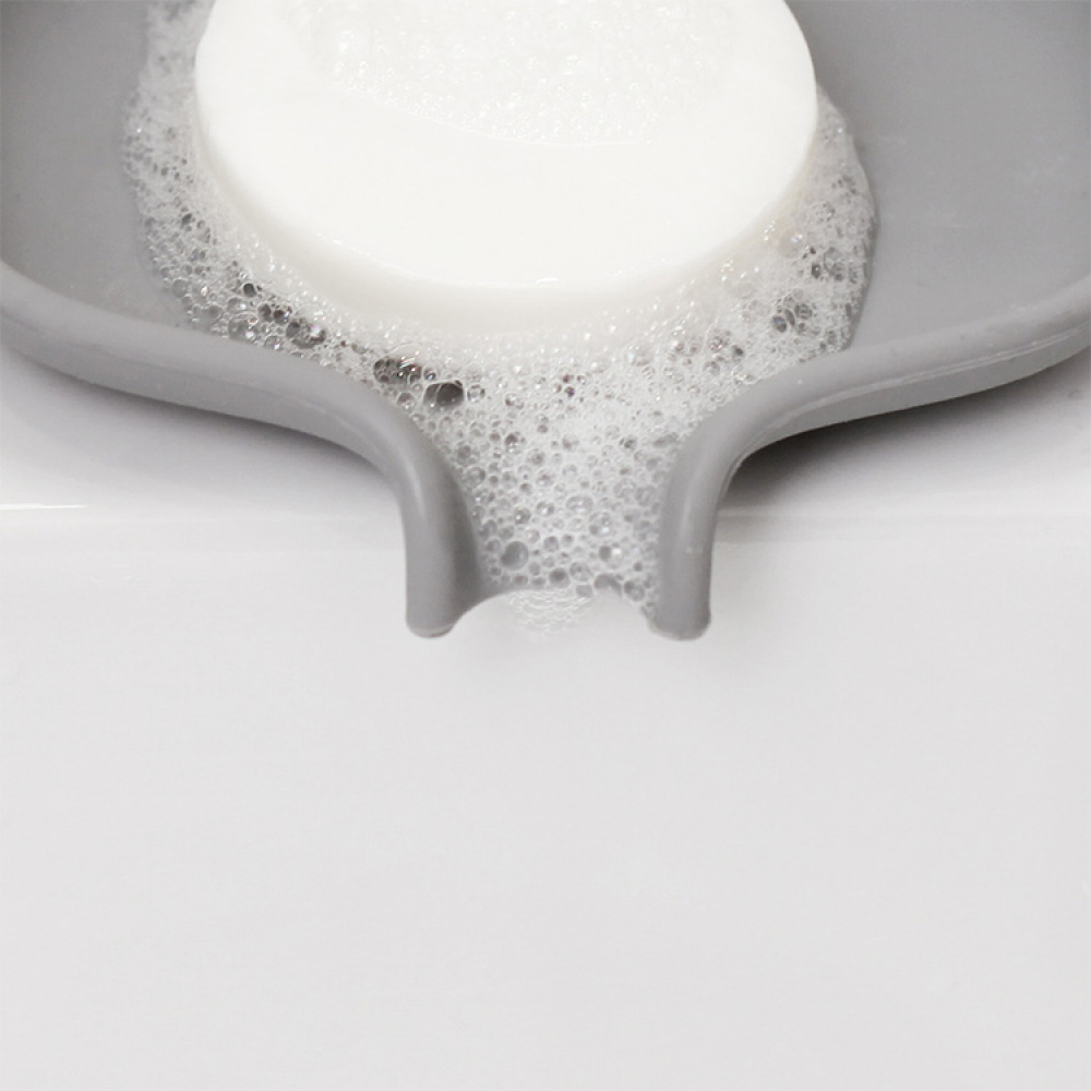 Soft Soap Dish with Drainage Spout in the group House & Home / Bathroom / Toilets and sinks at SmartaSaker.se (12209)