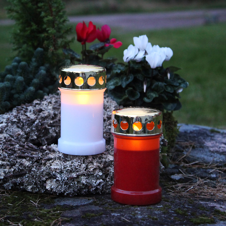 Grave light with extra long burning time in the group Lighting / Outdoor lighting / Pillar candles and lanterns at SmartaSaker.se (12347)