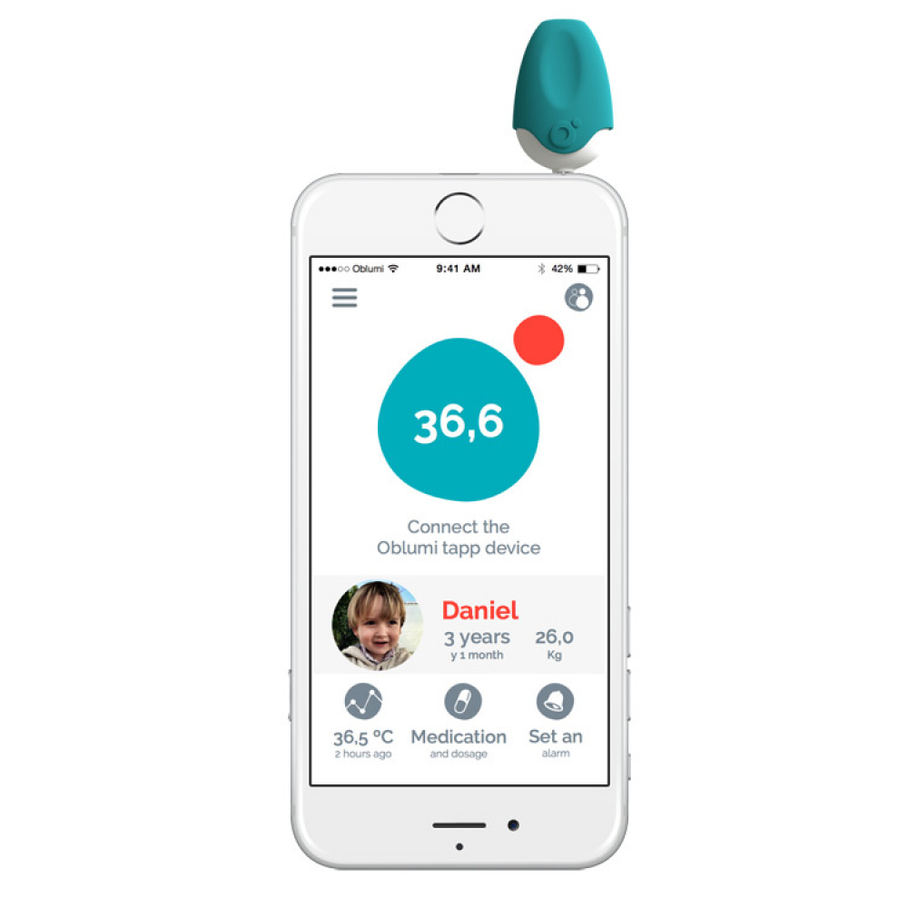 Fever Thermometer for Smartphones in the group House & Home / Electronics / Home Electronics at SmartaSaker.se (12424)