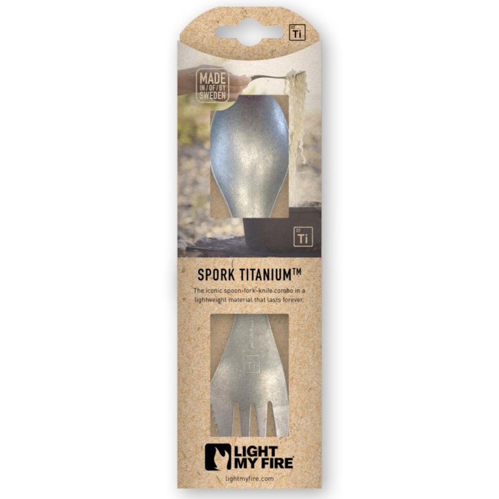 Spork, Titanium in the group Leisure / Outdoor life / Outdoor Equipment at SmartaSaker.se (12442-titan)