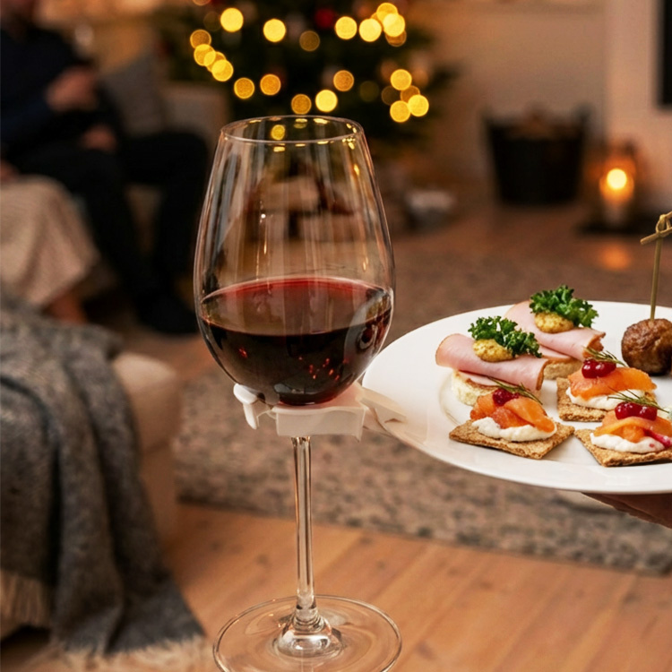 Wine glass plate clips 10-pack in the group House & Home / Kitchen / Table setting at SmartaSaker.se (12474)