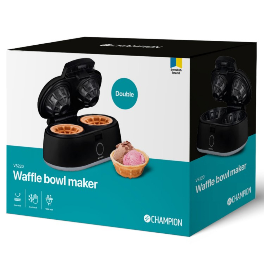 Double waffle iron in the group House & Home / Kitchen at SmartaSaker.se (12533)