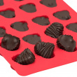 Silicone nut chocolate mould