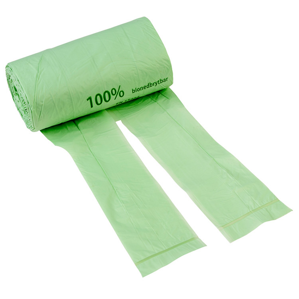 Biodegradable rubbish bags, 20 litre capacity in the group House & Home / Sustainable Living at SmartaSaker.se (12598)