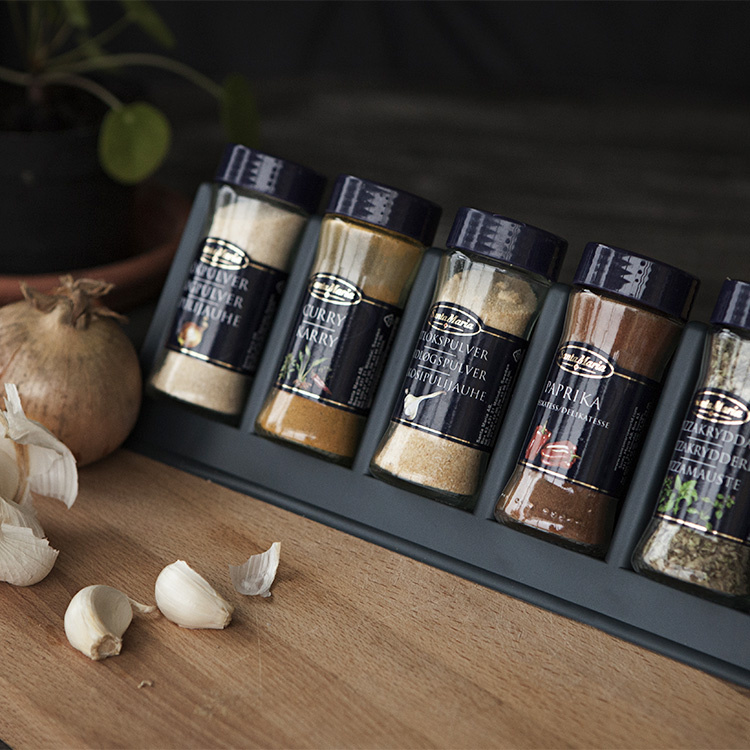 Spice rack, Graphite gray in the group House & Home / Kitchen / Kitchen decor at SmartaSaker.se (12604-MGr)