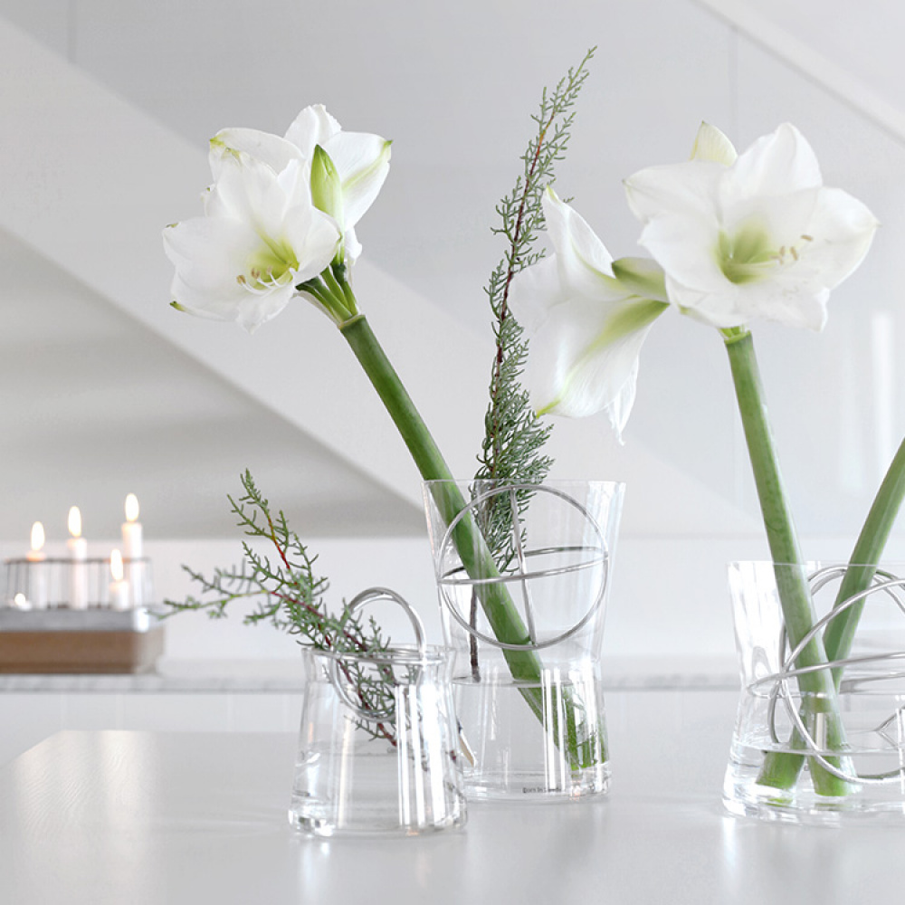 Vase with bouquet support in the group House & Home / Interior at SmartaSaker.se (12606)