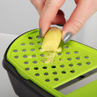 Ginger grater with storage box