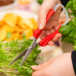 Ergonomic kitchen scissors Ergonomic kitchen scissors
