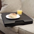 Lap tray with rubber surface Lap tray with rubber surface