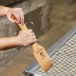 Grill scraper, wooden 