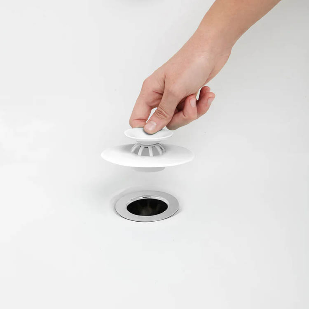 Bath plug with hair trap in the group House & Home / Bathroom / Hair Traps at SmartaSaker.se (12664)