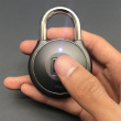 Padlock with fingerprint reader 