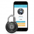 Padlock with fingerprint reader 