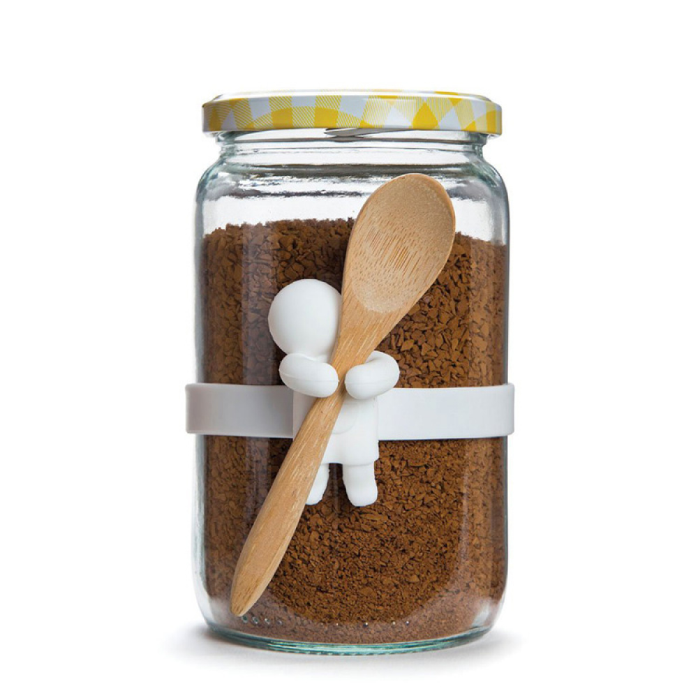 Spoon holder for jars