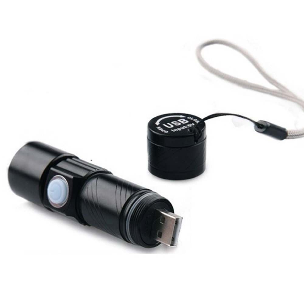 Flash light with USB port in the group Leisure / Outdoor life / Outdoor Equipment at SmartaSaker.se (12699)