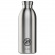 Stainless steel thermos, blue
