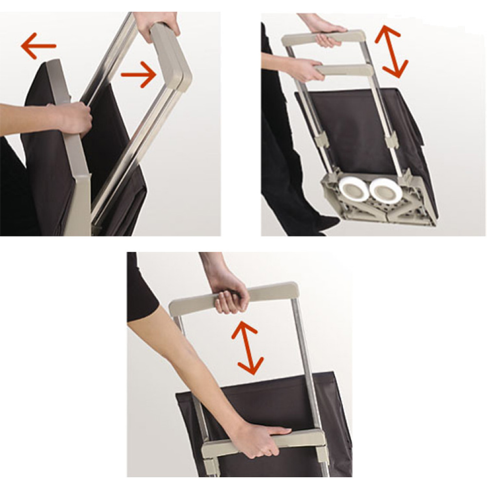 Foldable shopping trolley in the group Leisure / Bags at SmartaSaker.se (12745)