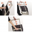Foldable shopping trolley Foldable shopping trolley