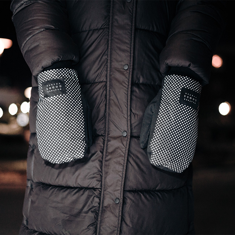 Mittens with Reflex in the group Safety / Reflectors at SmartaSaker.se (12812)