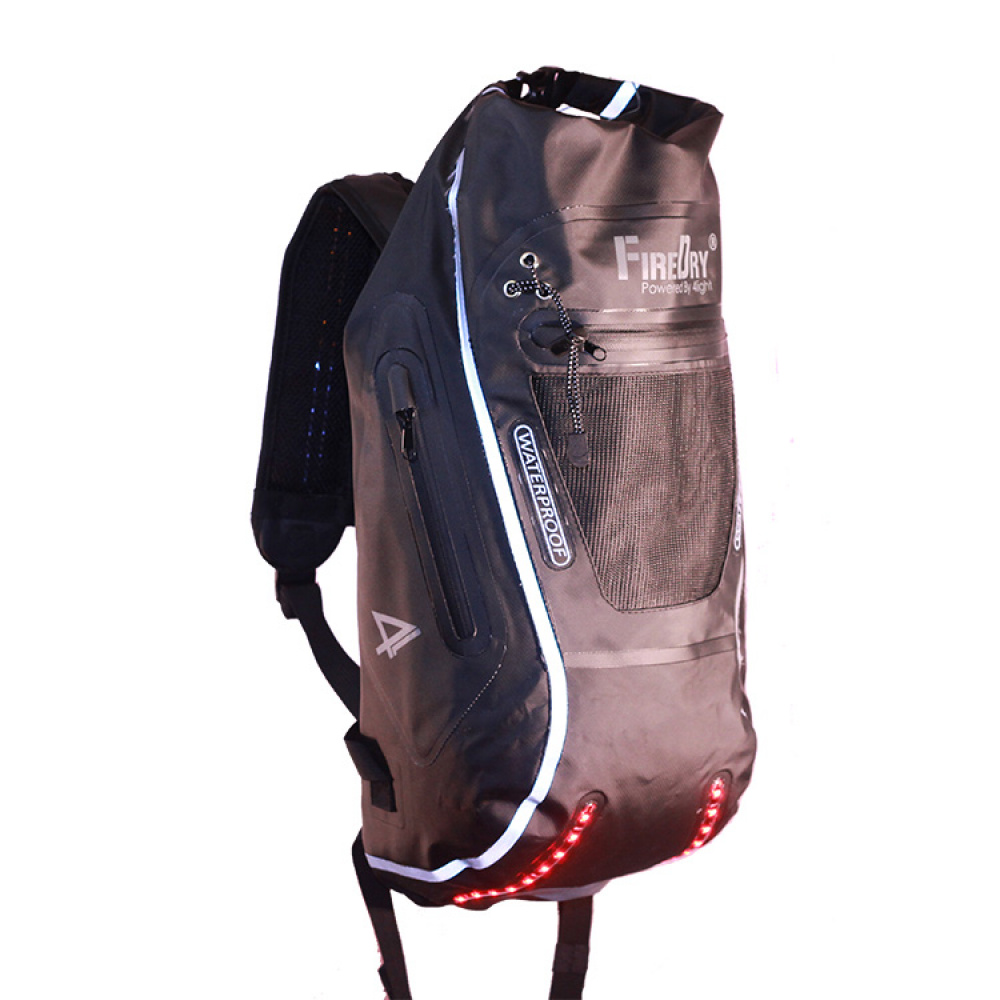 Waterproof Backpack with Light, 20 litre in the group Leisure / Bags / Backpacks at SmartaSaker.se (12819)